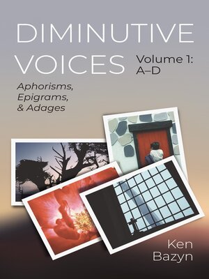 cover image of Diminutive Voices, Volume 1